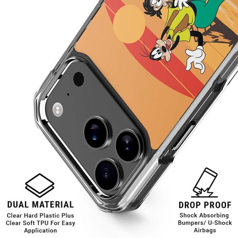 Disney Goof Family Trip iPhone 17 Pro Clear Case