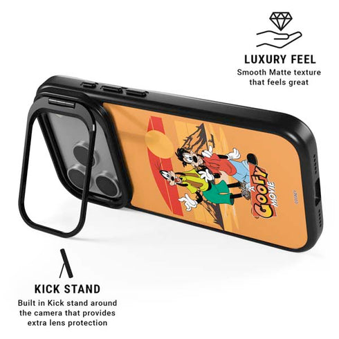 Disney Goof Family Trip iPhone 17 Pro Max Kickstand Case