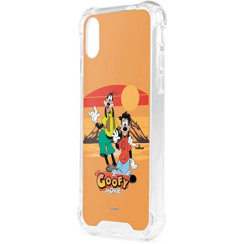 Disney Goof Family Trip iPhone XS Clear Case