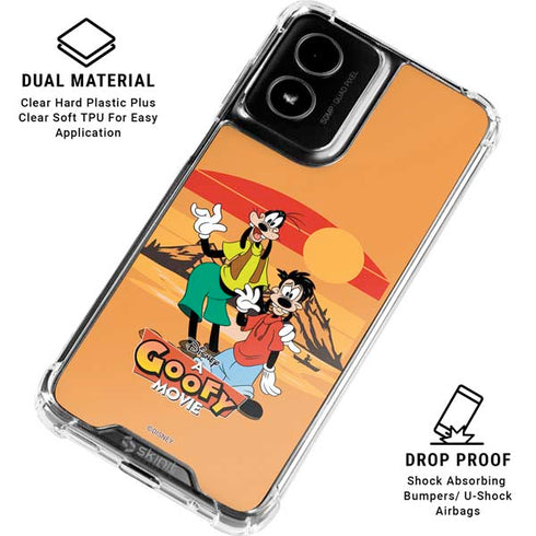 Disney Goof Family Trip Moto G Power 5G (2024) Clear Case