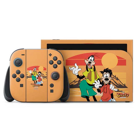 Disney Goof Family Trip Nintendo Switch 2 (2025) with Joy-Con Skin