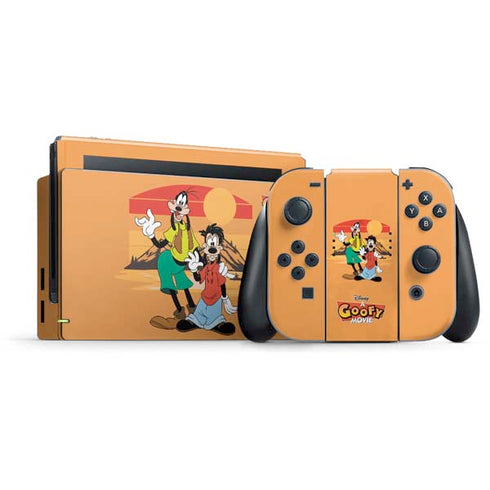 Disney Goof Family Trip Nintendo Skins