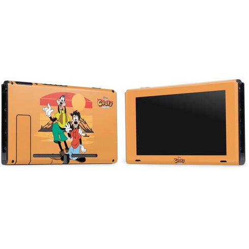 Disney Goof Family Trip Nintendo Switch Bundle Skin