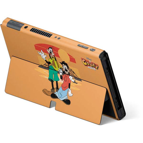 Disney Goof Family Trip Nintendo Switch OLED (2021) Skin