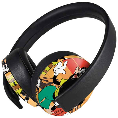 Disney Goof Family Trip PlayStation 4 Gold Wireless Headset Skin