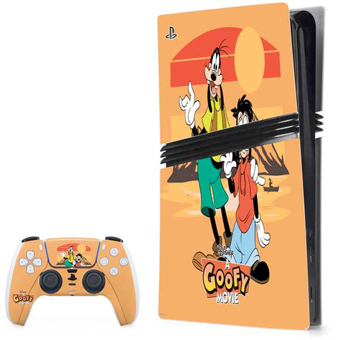 Disney Goof Family Trip PlayStation PS5 Skins