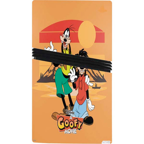 Disney Goof Family Trip PS5 Pro Bundle Skin