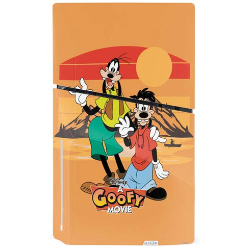 Disney Goof Family Trip PS5 Slim Disk Console Skin