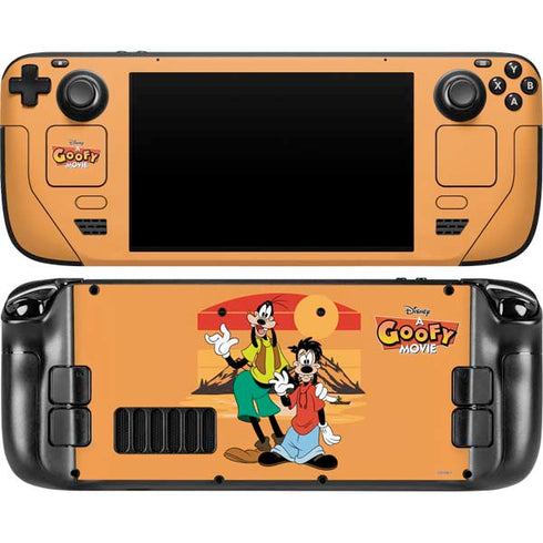 Disney Goof Family Trip Steam Deck Handheld Gaming Computer OLED Skin