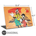 Disney Goof Family Trip Universal Laptop 16.6in (13.4 x 9.7in) Skin