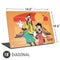 Disney Goof Family Trip Universal Laptop 18in (14.6 x 10.6in) Skin