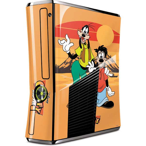 Disney Goof Family Trip Xbox 360 Slim (2010) Skin