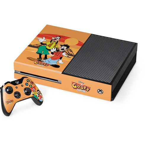 Disney Goof Family Trip Xbox One Console and Controller Bundle Skin