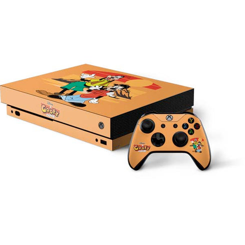 Disney Goof Family Trip Xbox One X Bundle Skin