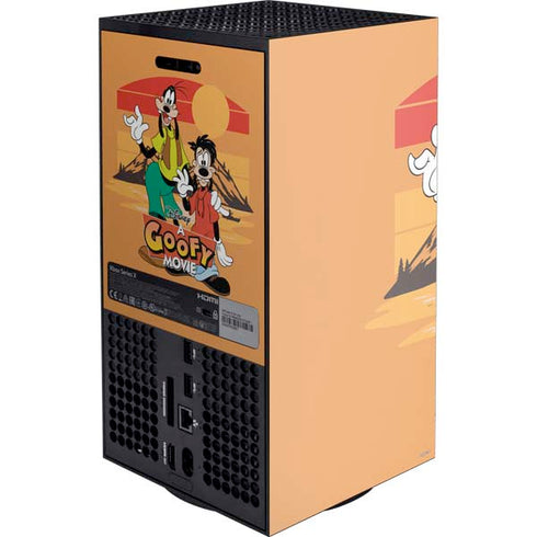 Disney Goof Family Trip Xbox Series X Console Skin