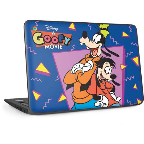 Disney Goofy and Max HP Chromebook Skin