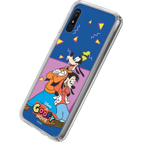 Disney Goofy and Max Galaxy A10e Clear Case