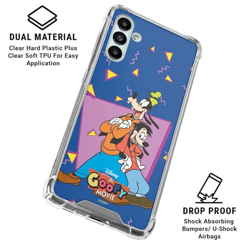 Disney Goofy and Max Galaxy A13 5G Clear Case