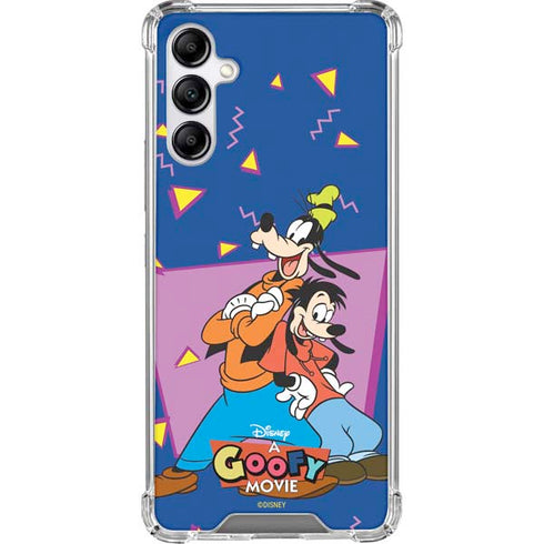 Disney Goofy and Max Galaxy A14 5G Clear Case