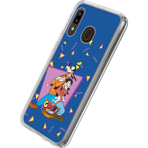 Disney Goofy and Max Galaxy A20 Clear Case