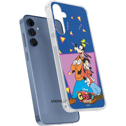 Disney Goofy and Max Galaxy A35 5G Clear Case