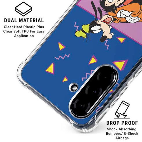 Disney Goofy and Max Galaxy A36 5G Clear Case