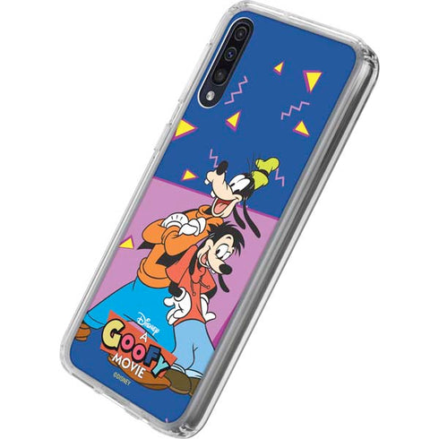 Disney Goofy and Max Galaxy A50 Clear Case