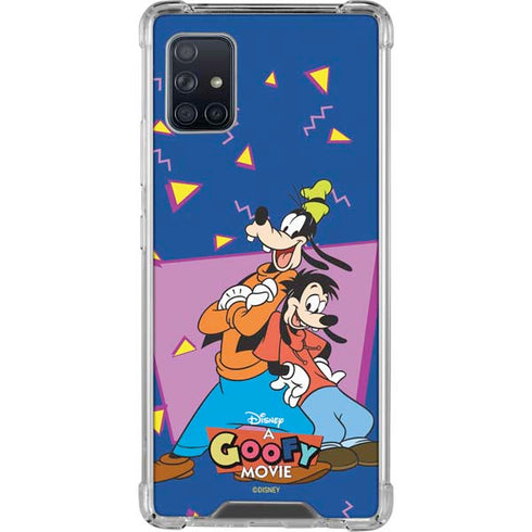 Disney Goofy and Max Galaxy A51 5G Clear Case