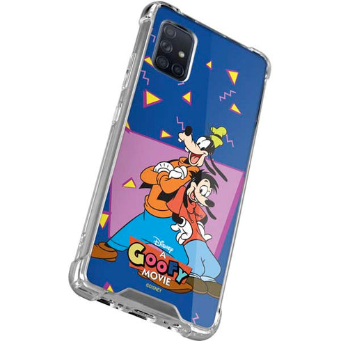 Disney Goofy and Max Galaxy A71 5G Clear Case