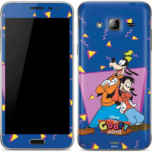 Disney Goofy and Max Galaxy J3 Skin