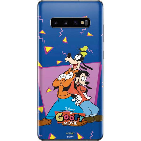 Disney Goofy and Max Galaxy S10 Plus Skin