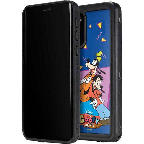 Disney Goofy and Max Galaxy S20 Waterproof Case