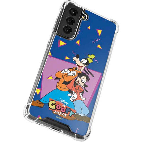 Disney Goofy and Max Galaxy S21 FE Clear Case