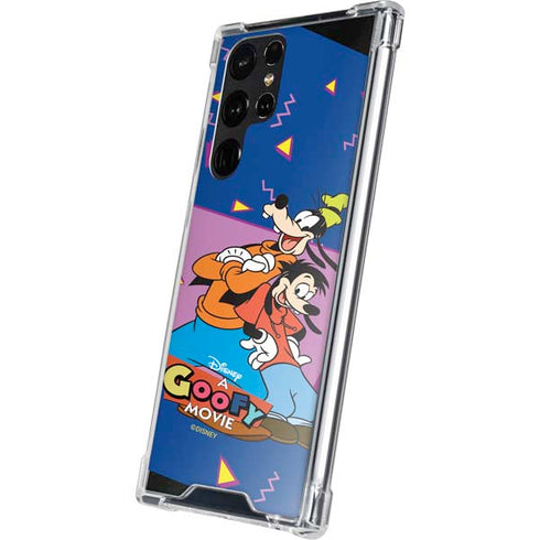 Disney Goofy and Max Galaxy S22 Ultra Clear Case