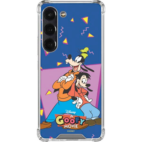Disney Goofy and Max Galaxy S23 Clear Case