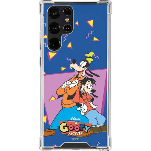 Disney Goofy and Max Galaxy S23 Ultra Clear Case