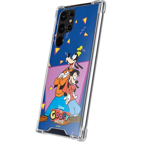 Disney Goofy and Max Galaxy S24 Ultra Clear Case
