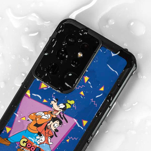 Disney Goofy and Max Galaxy S24 Ultra Waterproof Case