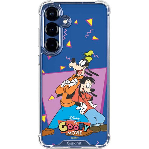 Disney Goofy and Max Galaxy S25 Clear Case