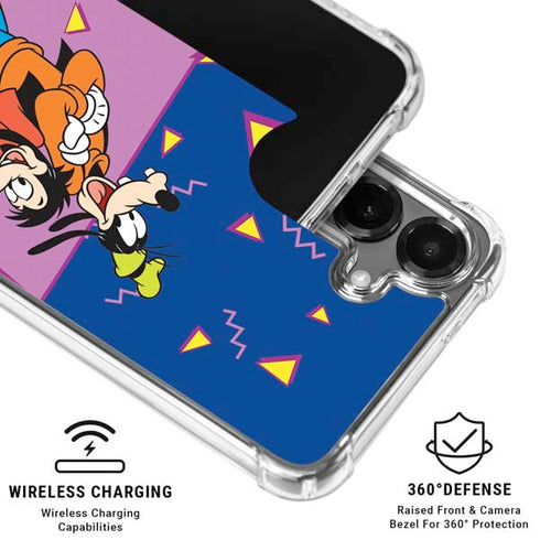 Disney Goofy and Max Galaxy S26 Clear Case
