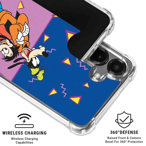 Disney Goofy and Max Galaxy S26 Plus Clear Case