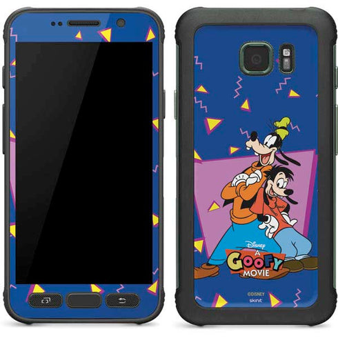 Disney Goofy and Max Galaxy S7 Active Skin