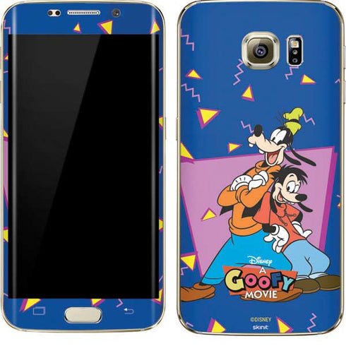 Disney Goofy and Max Galaxy S7 Edge Skin