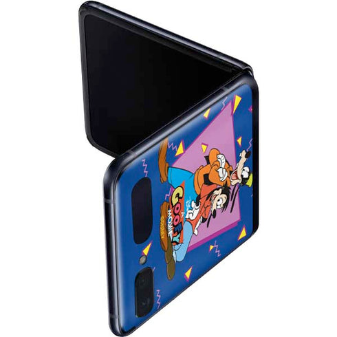 Disney Goofy and Max Galaxy Z Flip Skin