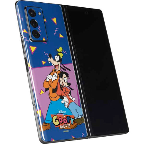 Disney Goofy and Max Galaxy Z Fold2 5G Skin