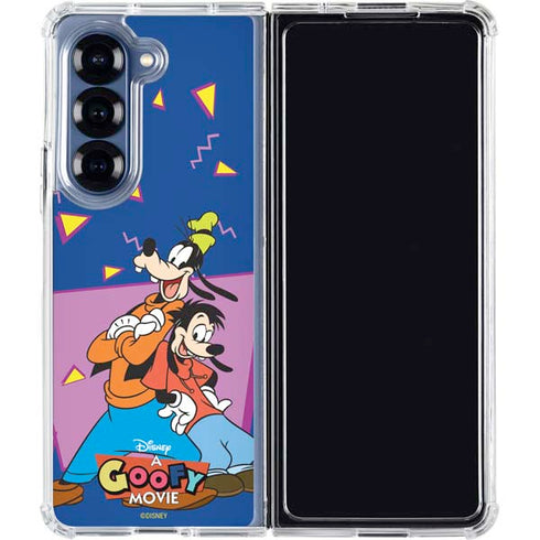 Disney Goofy and Max Galaxy Z Fold6 Clear Case