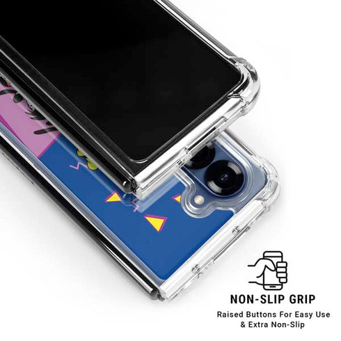 Disney Goofy and Max Galaxy Z Fold6 Clear Case