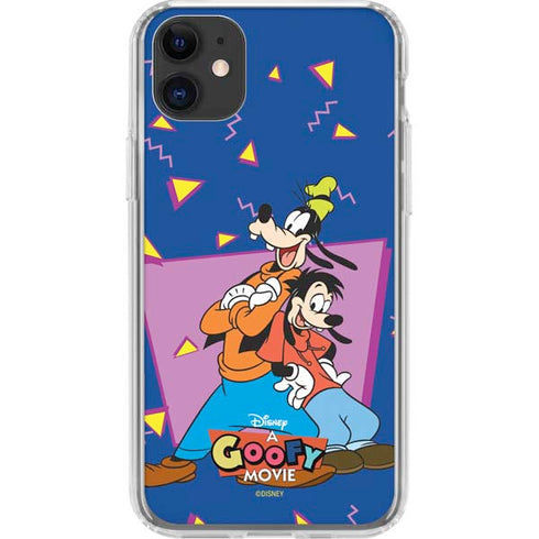 Disney Goofy and Max iPhone 11 Clear Case