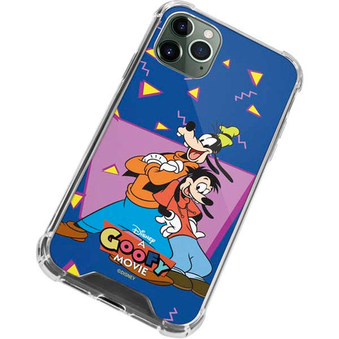 Disney Goofy and Max iPhone 11 Pro Max Clear Case