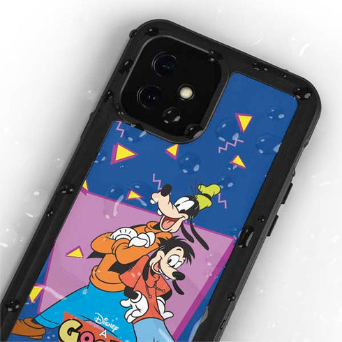Disney Goofy and Max iPhone 12 Mini Waterproof Case